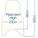 Miscellaneous Stylish Flyscreen Kit - Tall Fly Screen