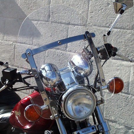 Yamaha XV535 Virago (low or high bar) - Custom Cruiser Screen