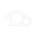 Honda NSR250RR MC18 - Clock Surround