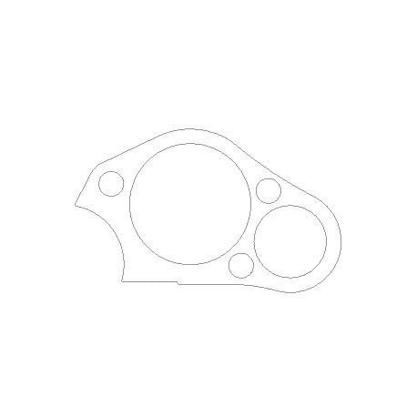 Honda CBR400 NC29 - Clock Surround