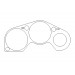 Honda CBR600FS-W 95-98 - Clock Surround