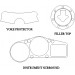 Kawasaki ZX12-R 2000-04 - Yoke Protector