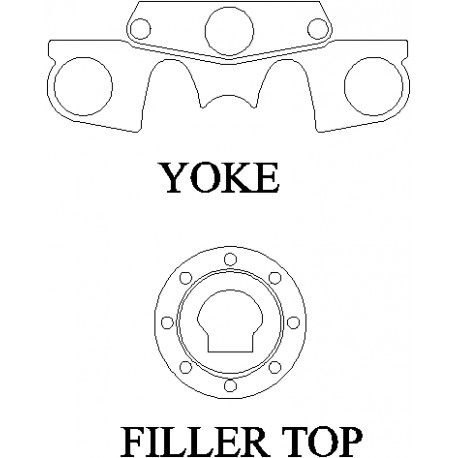 Suzuki GSF600 2000-03 - Yoke Protector