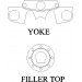 Suzuki GSF600 2000-03 - Yoke Protector