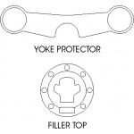 Suzuki SV1000 K3-4 Faired - Yoke Protector
