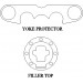 Suzuki GSF1200 2001-02 - Yoke Protector