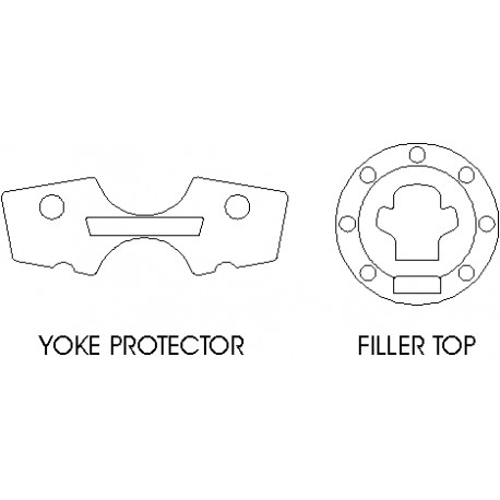 Suzuki GSX1300R 99-07 - Yoke Protector