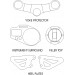 Triumph 955i Tiger 2003on - Yoke Protector