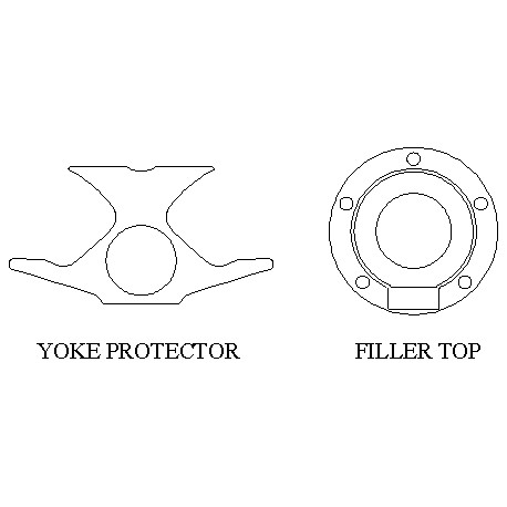 Yamaha FJR1300 01-03 - Yoke Protector
