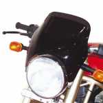 Honda CB1 Big One CB1000 1993on - Universal Stylish Fly Screen Kit - Standard Fly Screen 28cm Tall