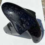 Honda CBR400 NC23 Tri-Arm - Replacement Front Mudguard (Forged Carbon Fibre)