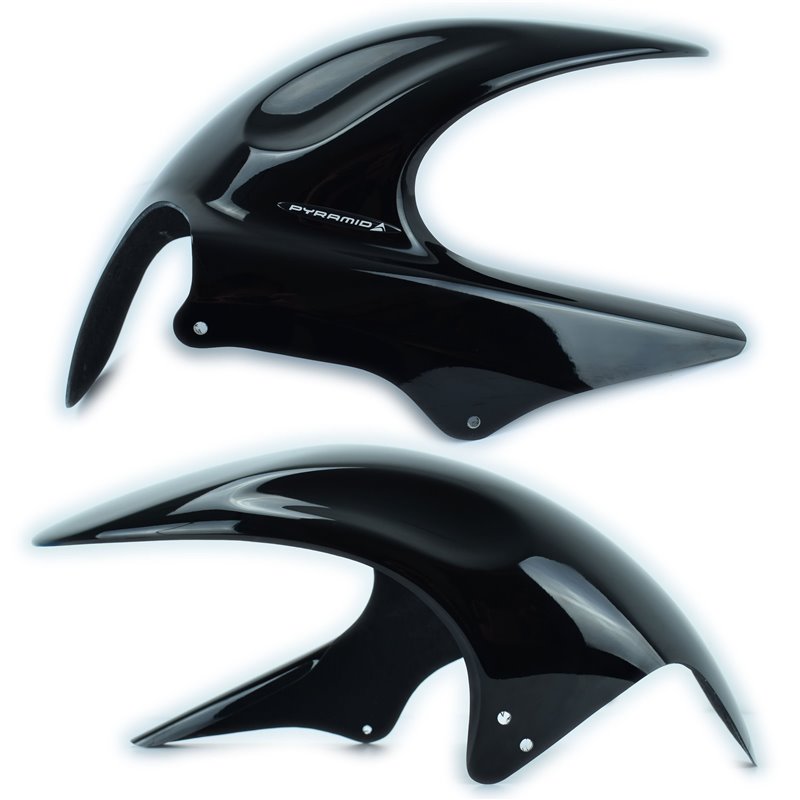 Pyramid Hugger | Gloss Black | Kawasaki KLV 1000 2004-2006