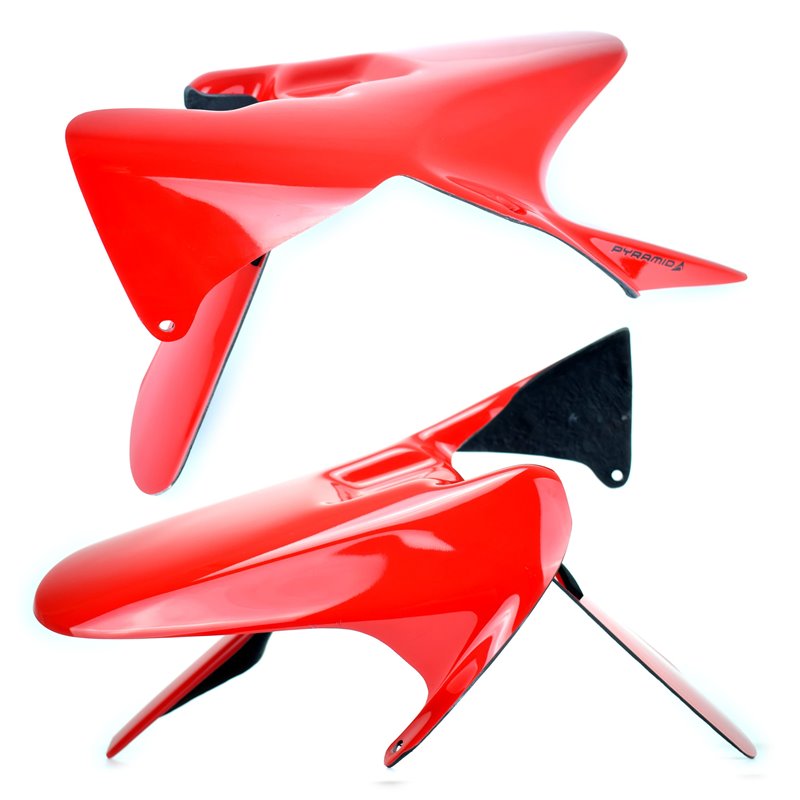 Pyramid Hugger | Gloss Red (R258 Winning Red) | Honda CBR 1000 RR 2004-2007 Pyramid Hugger | Gloss Red (R258 Winning Red) | Honda CBR 1000 RR 2004-2007
