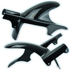 Pyramid Hugger | Gloss Black / Gloss White | Honda XL 1000 V Varadero 1998-2013