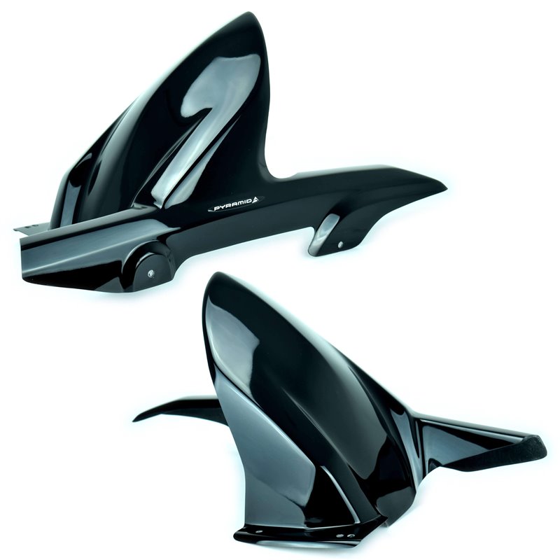 Pyramid Hugger | Gloss Black | Honda CB | CBR 600 F Hornet 2007-2013 Pyramid Hugger | Gloss Black | Honda CB | CBR 600 F Hornet 2007-2013