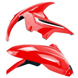Pyramid Hugger | Gloss Red | Honda CRF 1000 L Africa Twin | Twin Adventure Sports 2015-2019