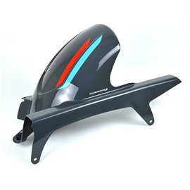 Pyramid Hugger | Storm Fluo/Cyan Storm Colours | Yamaha MT-09 2021-2023
