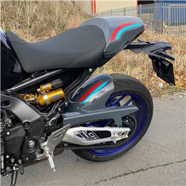 Pyramid Hugger | Storm Fluo/Cyan Storm Colours | Yamaha MT-09 2021-2023