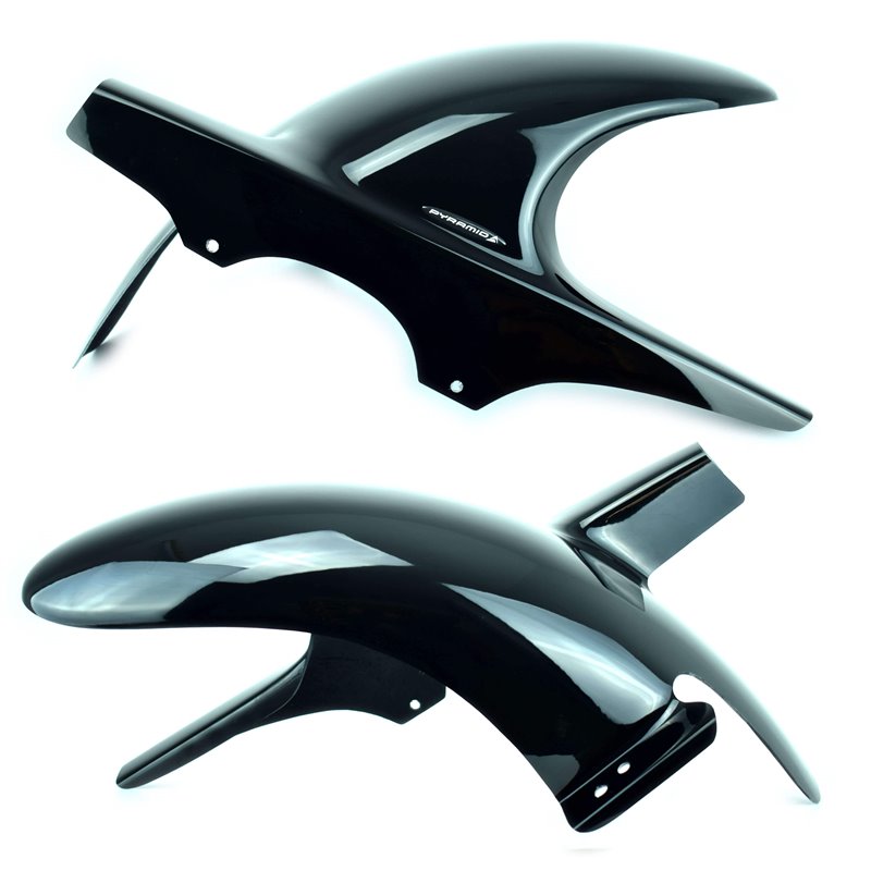 Pyramid Hugger | Gloss Black / Gloss Green | Kawasaki ZX6-R 2000-2002
