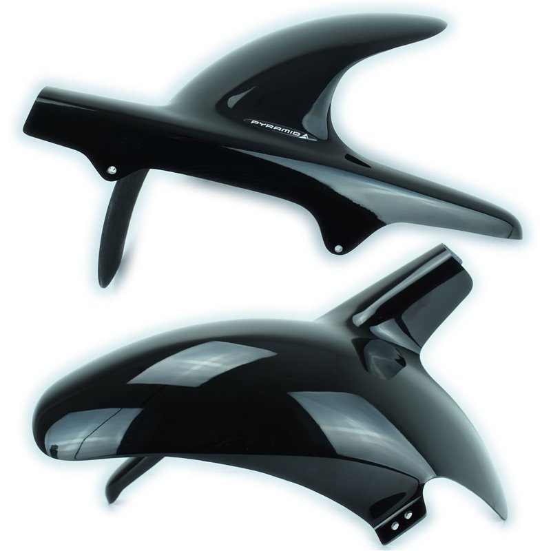 Pyramid Hugger | Gloss Black / Gloss Green | Kawasaki ZX9-R 1998-2001