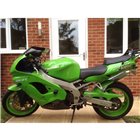 Pyramid Hugger | Gloss Black / Gloss Green | Kawasaki ZX9-R 1998-2001