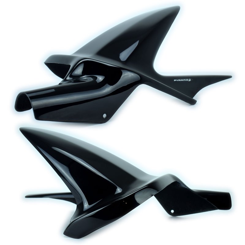 Pyramid Hugger | Gloss Black / Gloss Green | Kawasaki ZX9-R 2002-2004