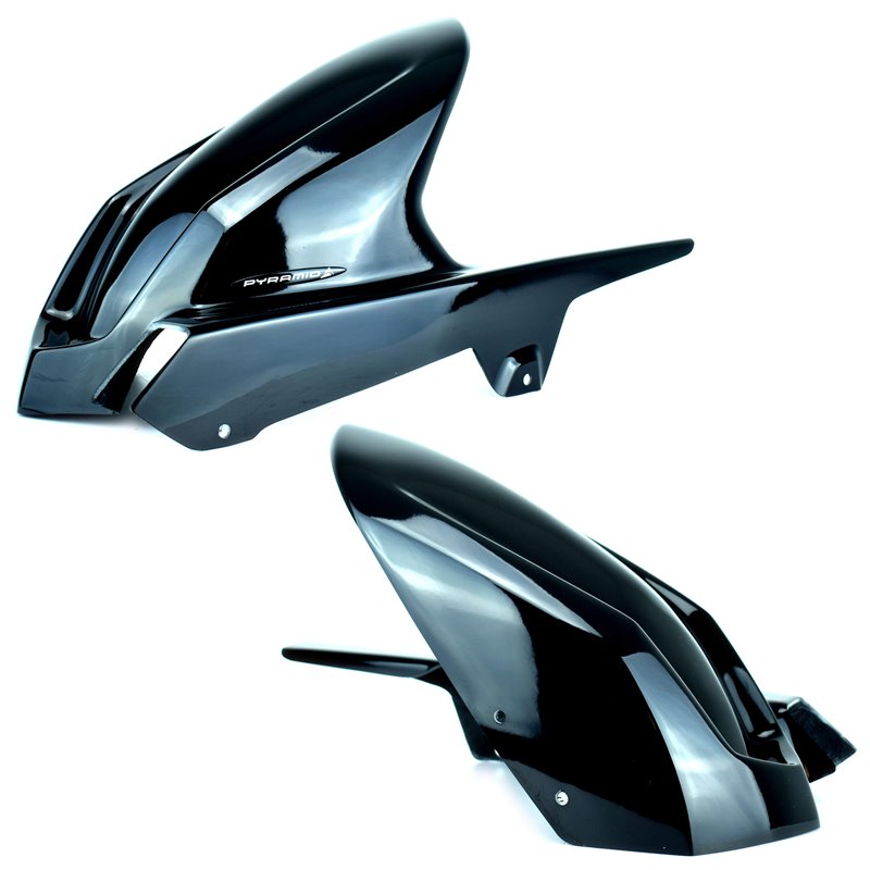 Pyramid Hugger | Gloss Black / Gloss Green | Kawasaki Z 750 S 2004-2006