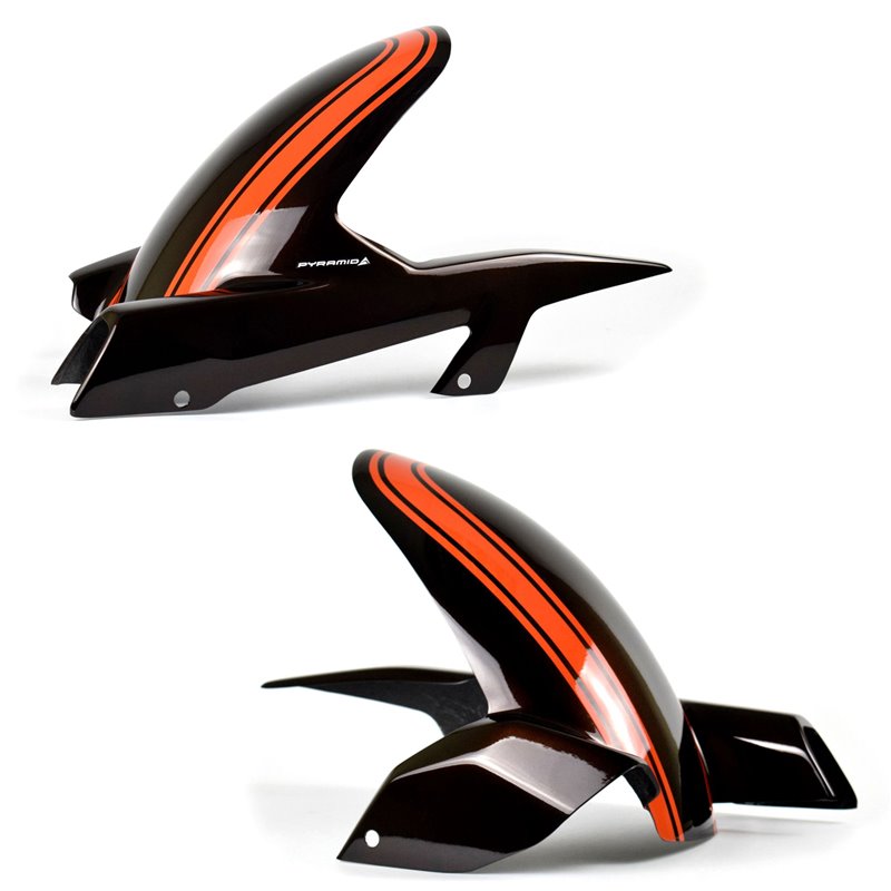 Pyramid Hugger | Metallic Brown/Metallic Orange (Candytone Brown/Candytone Orange) | Kawasaki Z 900 RS 2017-2020 Pyramid Hugger | Metallic Brown/Metallic Orange (Candytone Brown/Candytone Orange) | Kawasaki Z 900 RS 2017-2020