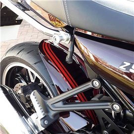 Pyramid Hugger | Metallic Brown/Metallic Orange (Candytone Brown/Candytone Orange) | Kawasaki Z 900 RS 2017-2020