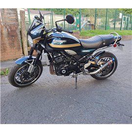 Pyramid Hugger | Metallic Blue/Gold (Candytone Blue/Gold) | Kawasaki Z 900 RS 2022-Current