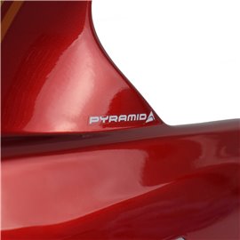 Pyramid Hugger | Candy Medium Red | Kawasaki Z 650 RS 2024-Current