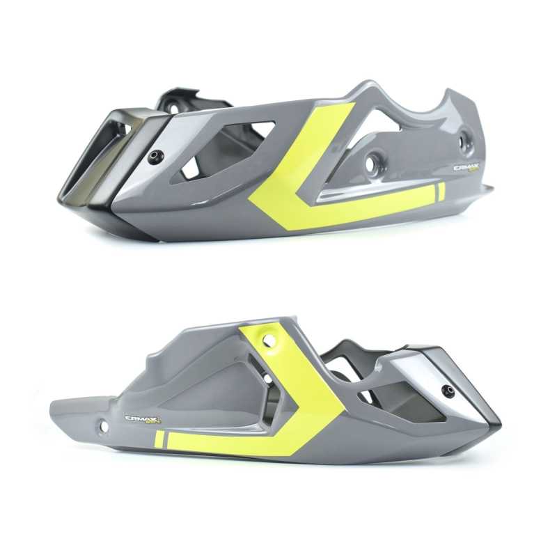 Belly Pan | Gloss Grey/Gloss Yellow (Nimbus Grey/Night Fluo Yellow) | Yamaha MT-07 2016-2017