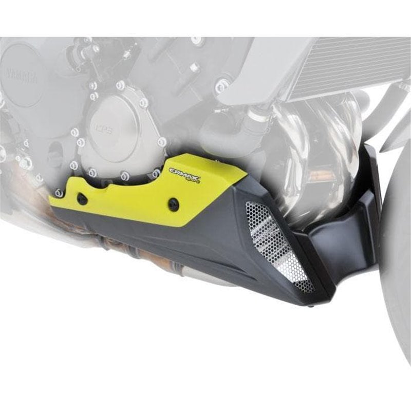Belly Pan | Gloss Yellow/Matte Grey (Fluo Yellow/Matte Grey) | Yamaha MT-09 2017-2018