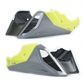 Belly Pan | Gloss Grey/Gloss Yellow (Nimbus Grey/Night Fluo Yellow) | Yamaha MT-09 2017-2018