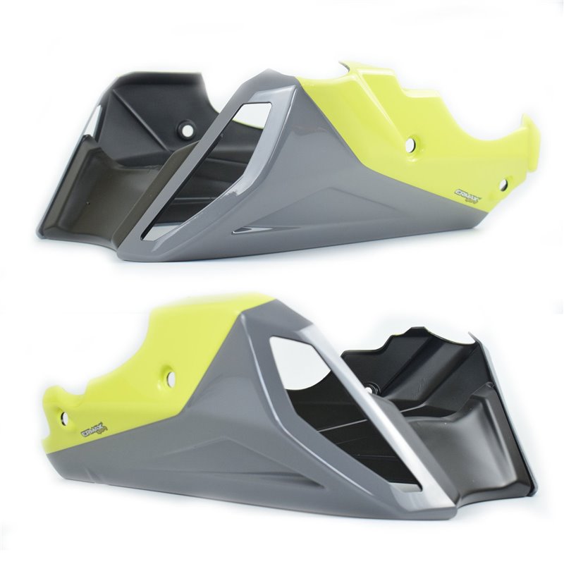 Belly Pan | Gloss Grey/Gloss Yellow (Nimbus Grey/Night Fluo Yellow) | Yamaha MT-09 2017-2018