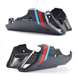 Belly Pan | Storm Fluo Tri Colour (Storm/Red/Blue) | Yamaha MT-09 2021-2023