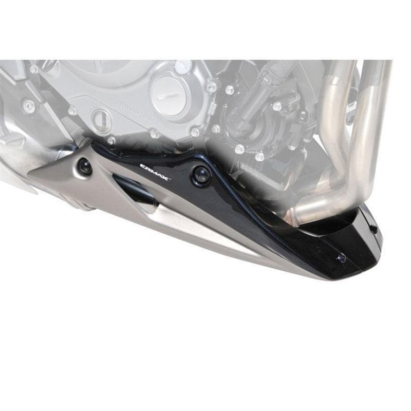 Belly Pan | Metallic Grey/Metallic Black (Raw Titanium/Spark Black) | Kawasaki Z 650 2017-2017