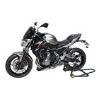 Belly Pan | Metallic Grey/Metallic Black (Raw Titanium/Spark Black) | Kawasaki Z 650 2017-2017