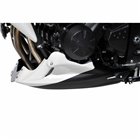 Belly Pan | Metallic White/Metallic Black (Pearl Stardust White/Spark Black) | Kawasaki Z 750 2010-2010