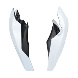 Belly Pan | Met White/Met Black (Pearl Stardust White/Spark Black) | Kawasaki Z 800 | Z 800 E 2013-2016