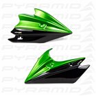 Belly Pan | Matte Green/Met Black (Candy Blazed Green/Spark Black) | Kawasaki Z 800 2013-2015