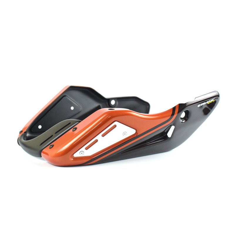 Belly Pan | Met Brown/Met Orange (Candytone Brown/Candytone Orange) | Kawasaki Z 900 RS 2017-2020