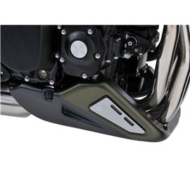 Belly Pan | Matte Metallic Green/Matte Black | Kawasaki Z 900 RS 2017-Current