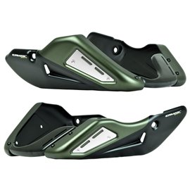 Belly Pan | Matte Metallic Green/Matte Black | Kawasaki Z 900 RS 2017-Current