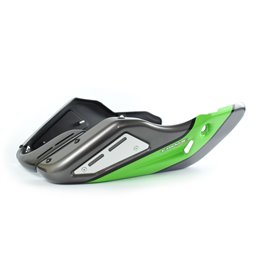 Belly Pan | Metallic Graphite Grey/Vintage Lime Green/Ebony | Kawasaki Z 900 RS 2017-Current