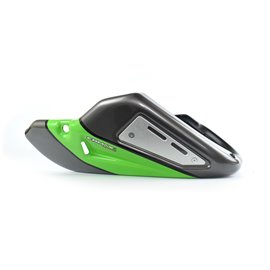Belly Pan | Metallic Graphite Grey/Vintage Lime Green/Ebony | Kawasaki Z 900 RS 2017-Current