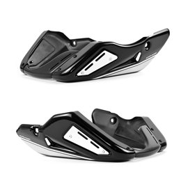 Belly Pan | Ebony [H8]/Silver/White | Kawasaki Z 900 RS 2017-Current
