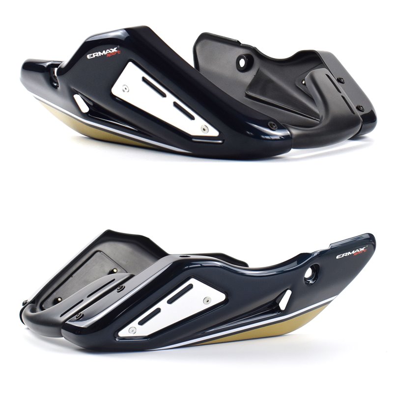 Belly Pan | CandyTone Blue/Gold/White | Kawasaki Z 900 RS 2017-Current