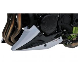 Belly Pan | Met White/Met Black (Pearl Blizzard White/Metallic Spark Black) | Kawasaki Z 900 2020-Current