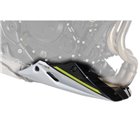 Belly Pan | Met White/Met Black/Met Green (Pearl Blizzard/Spark Black/Candy Lime Green) | Kawasaki Z 650 2020-Current